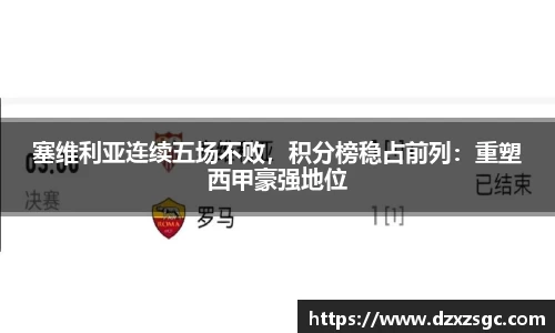 塞维利亚连续五场不败，积分榜稳占前列：重塑西甲豪强地位